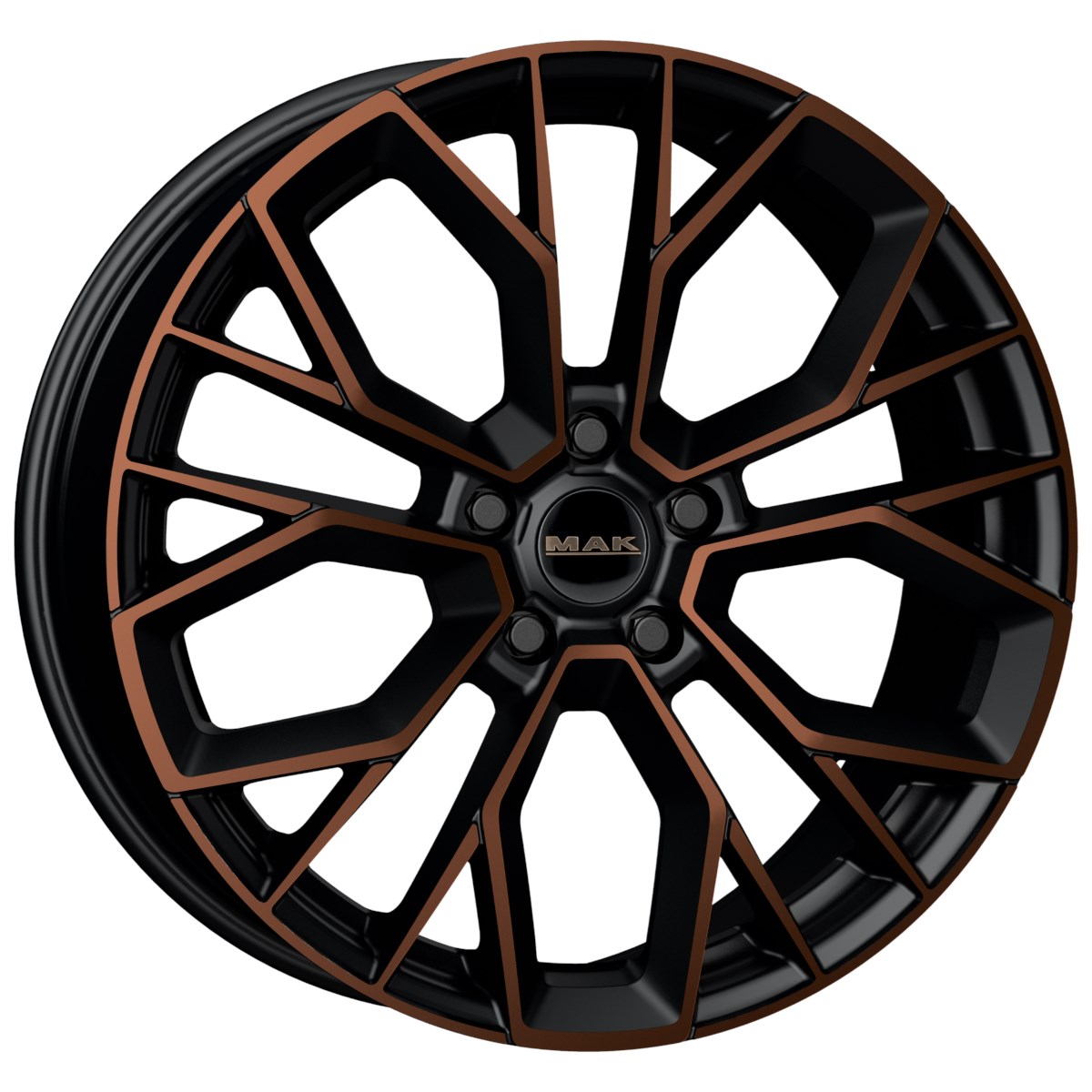 MAK STILO ZWART BRONS 8030580276696